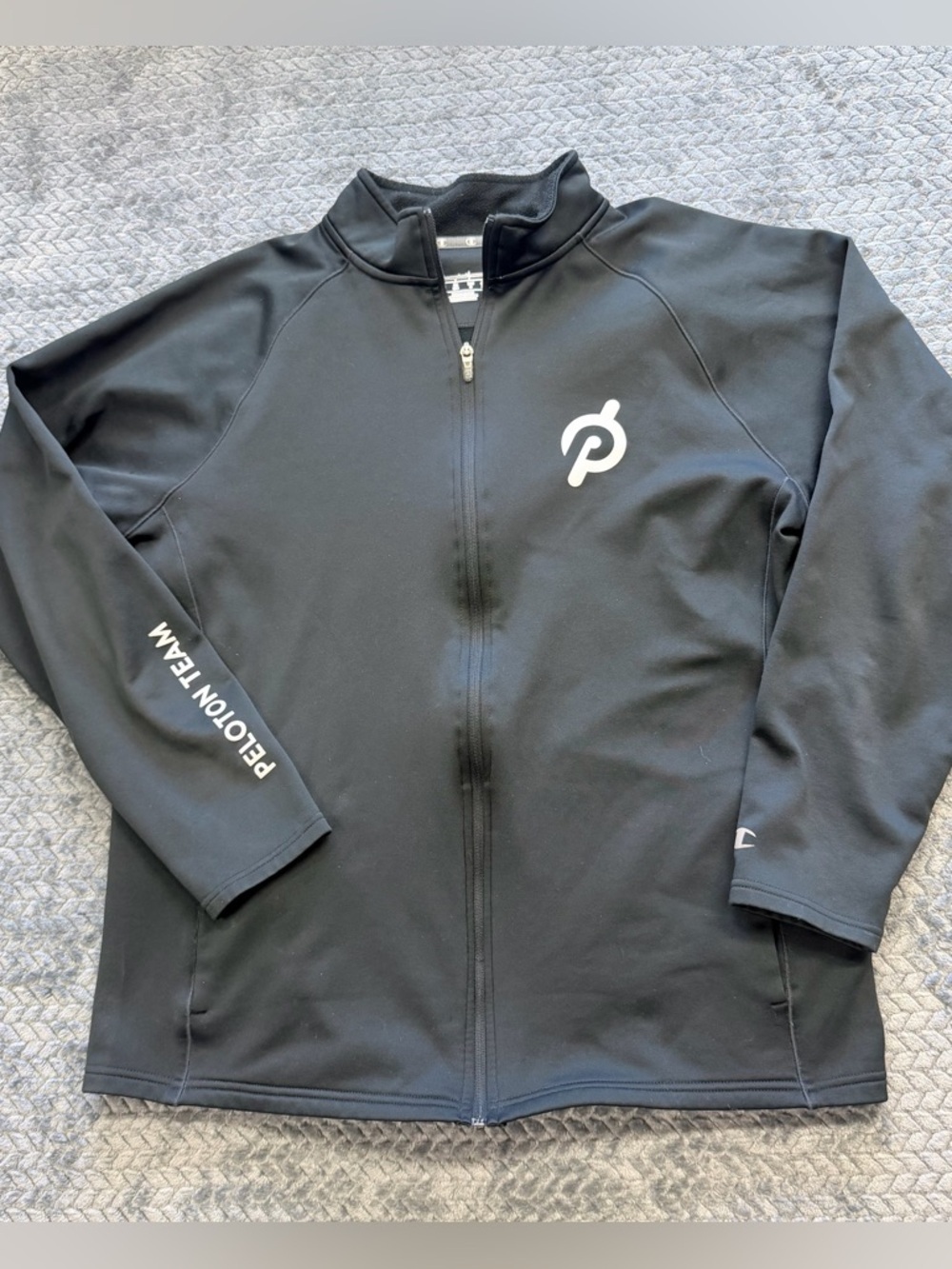 Champion x Peloton Team Men's Performance Full-Zip Jacket - Size Large